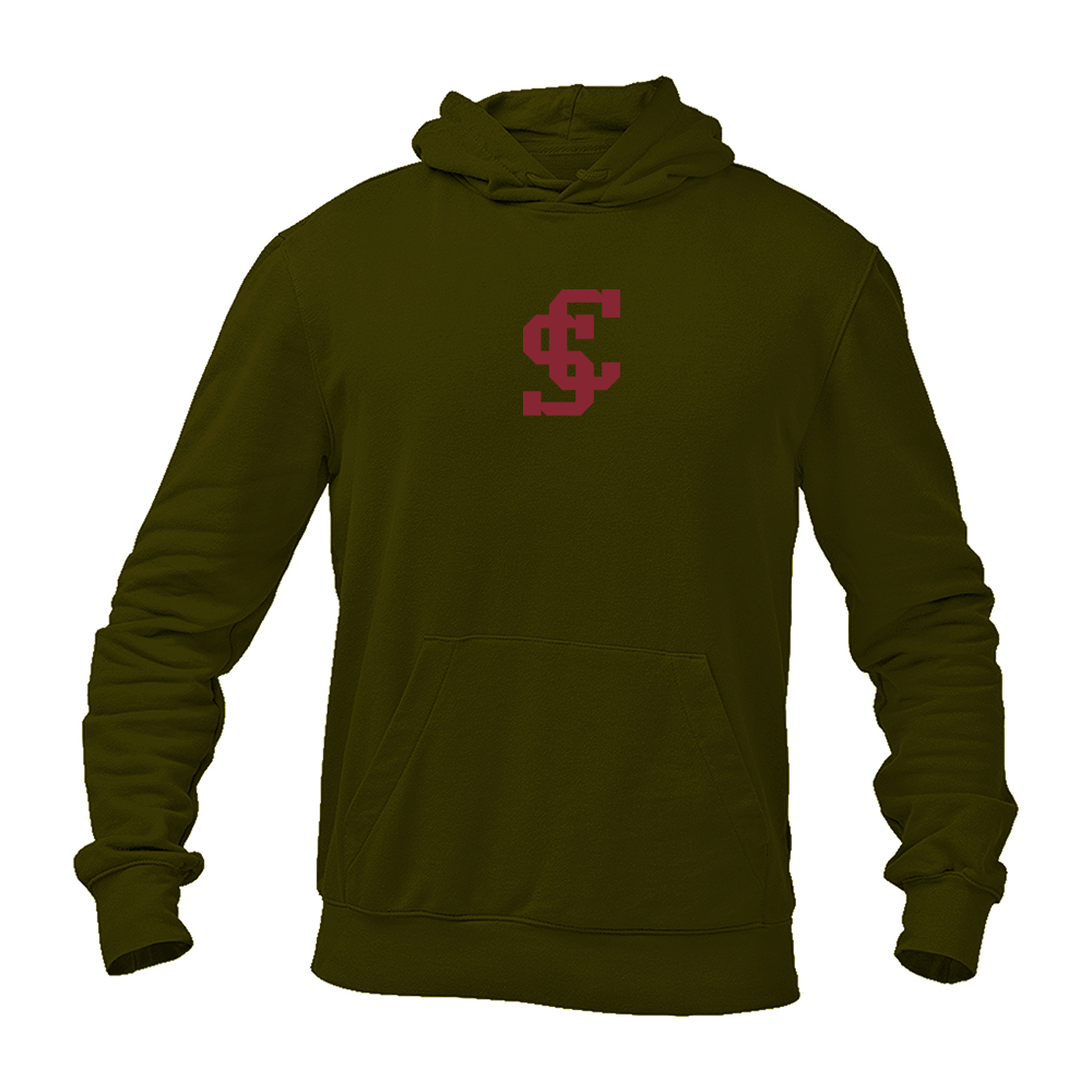 Men's Santa Clara Broncos Logo Softstyle Midweight Hooded Sweatshirt