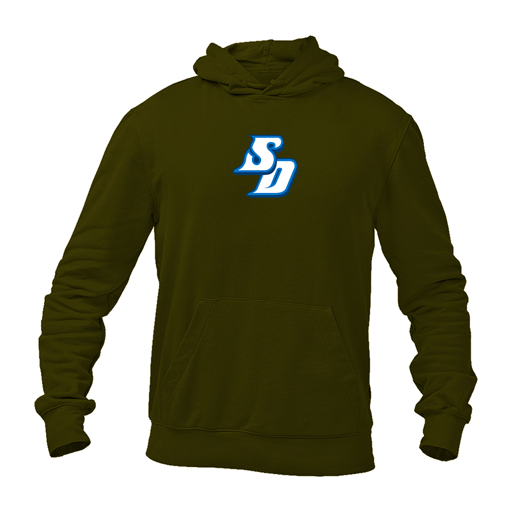 Men's San Diego Toreros Logo Gildan Heavy Blend Hooded Sweatshirt