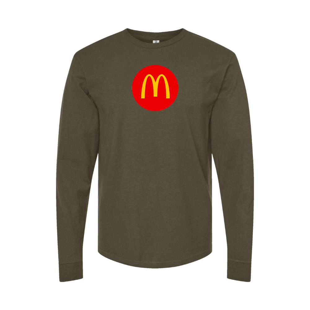 Men's McDonalds Logo Long Sleeve T-Shirt