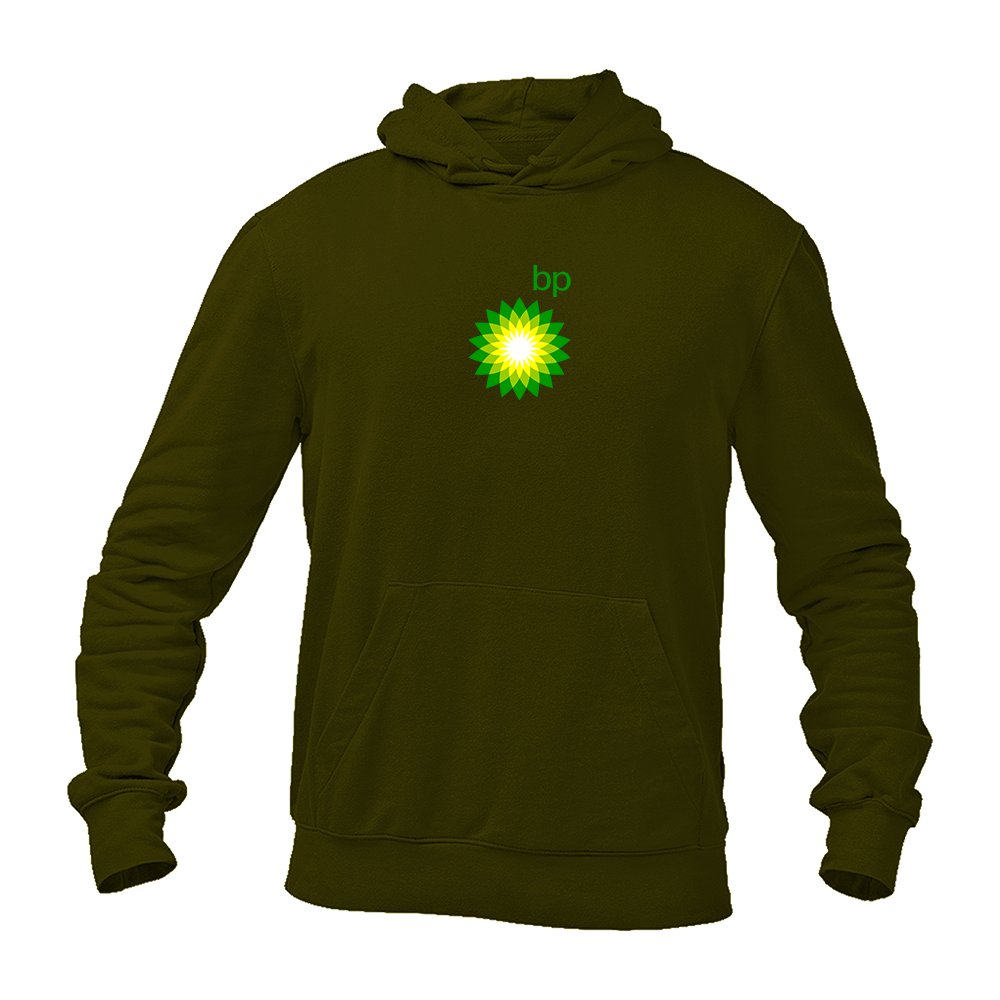 Men's BP Oil Logo Gildan Heavy Blend Hooded Sweatshirt