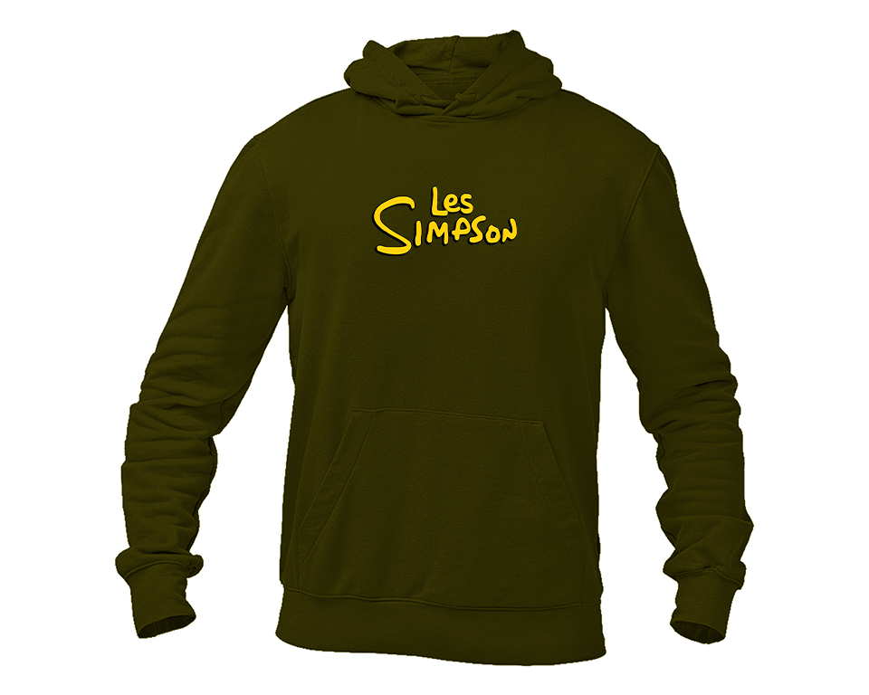 Men's Les Simpson Logo Pullover Hoodie