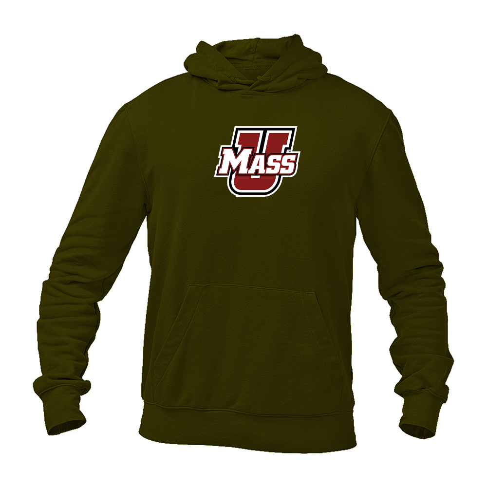 Men's Massachusetts Minutemen Logo Pullover Hoodie