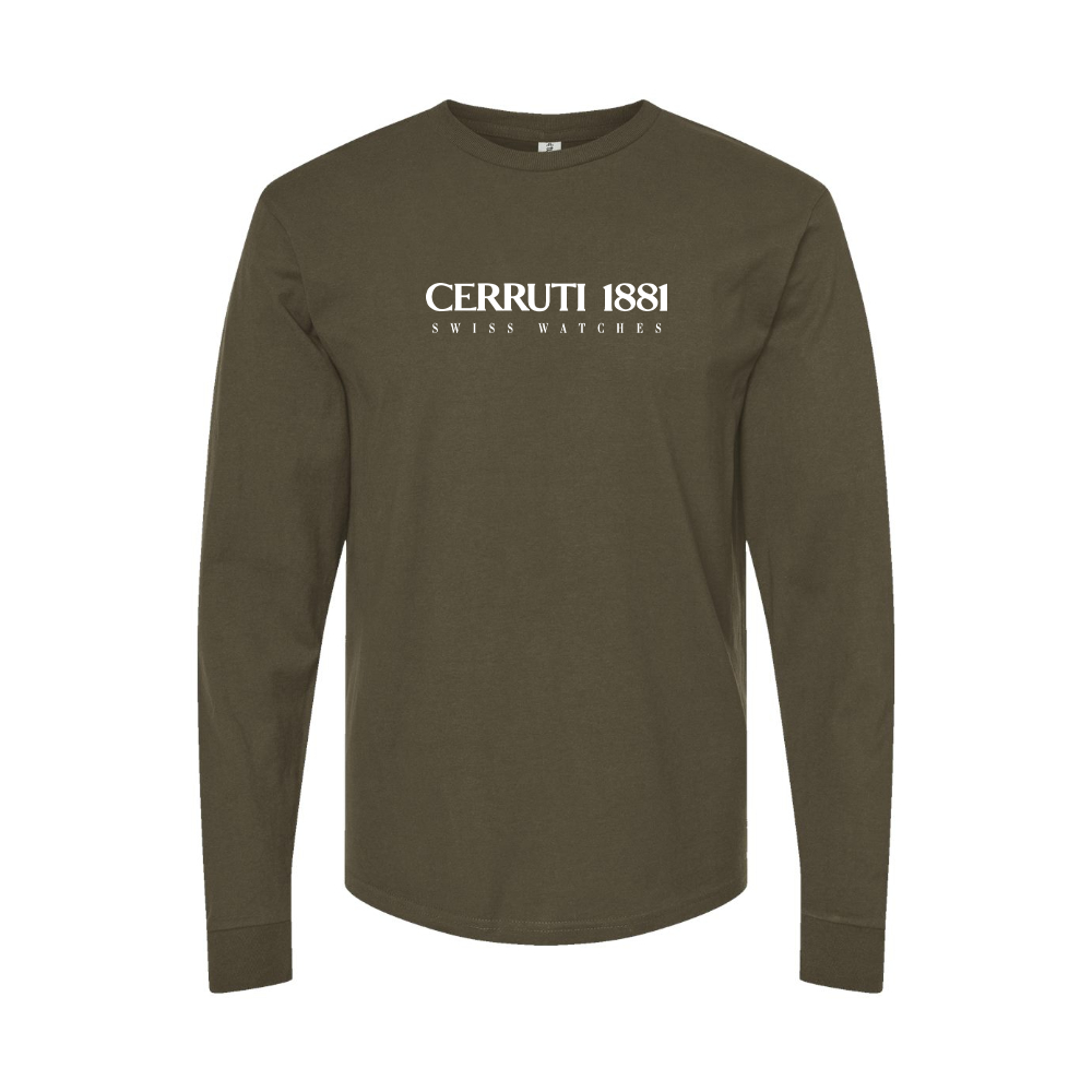 Men's Cerruti 1881 Logo Long Sleeve T-Shirt