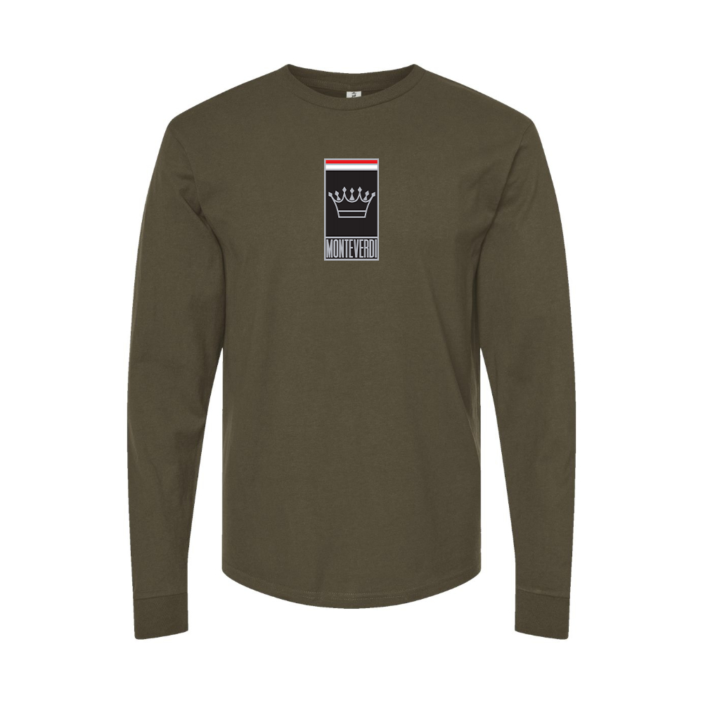 Men's Monteverdi Logo Long Sleeve T-Shirt