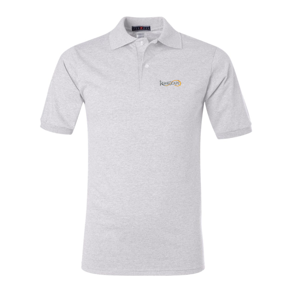 Men's Runescape Logo JERZEES SpotShield polo
