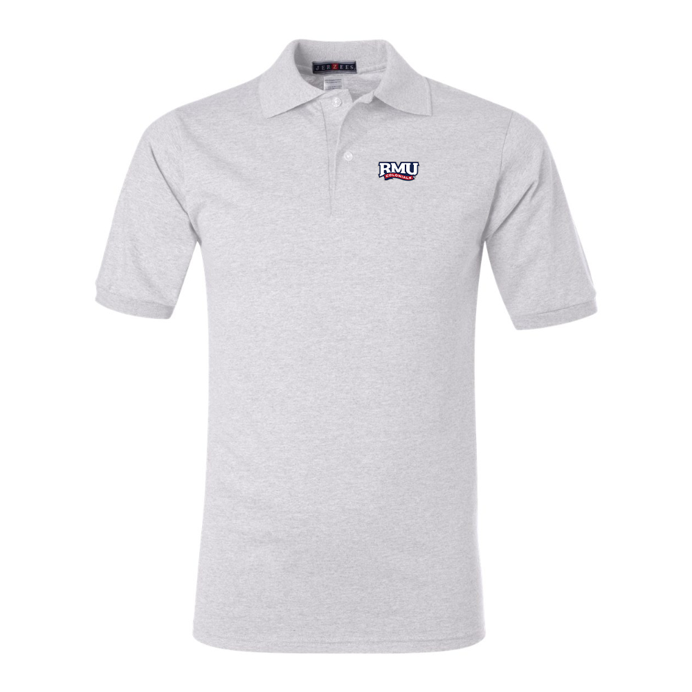 Men's Robert Morris Colonials Logo JERZEES SpotShield polo
