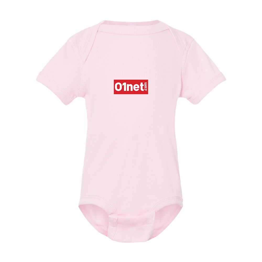01net Logo Rabbit Skins Infant Baby Rib Bodysuit