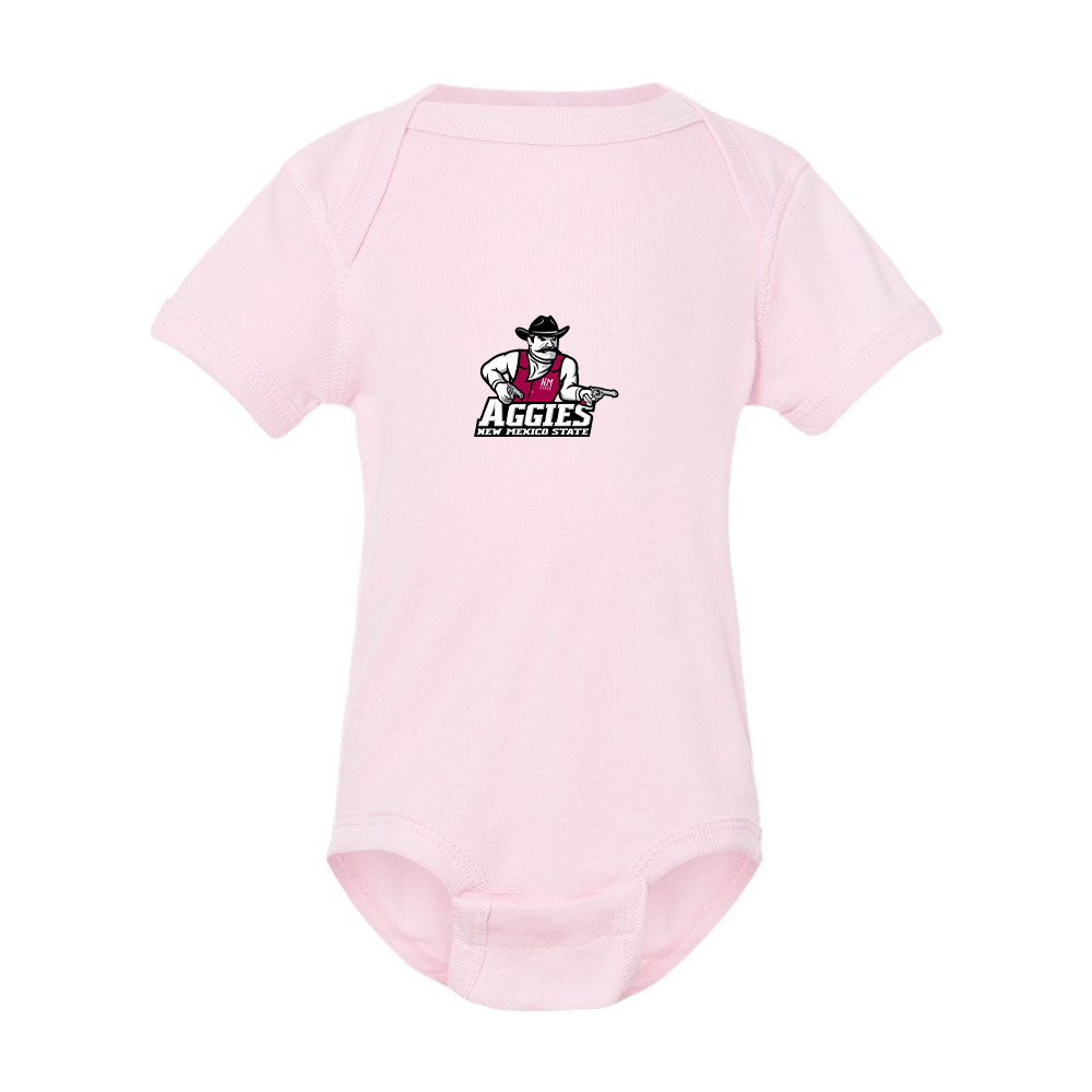 Aggies New Mexico State Logo Rabbit Skins Infant Baby Rib Bodysuit