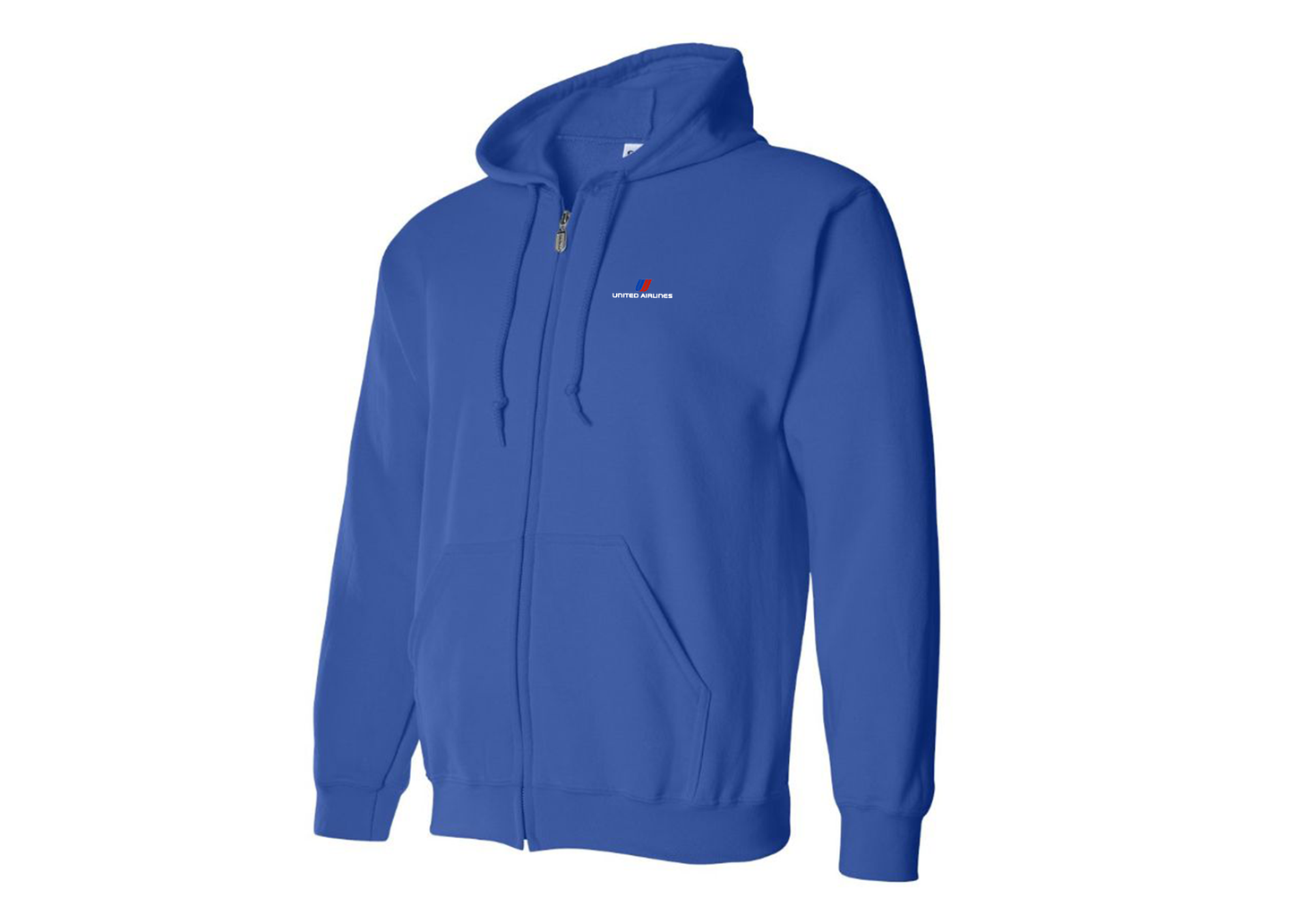 Men's United Airlines Logo Zipper Hoodie
