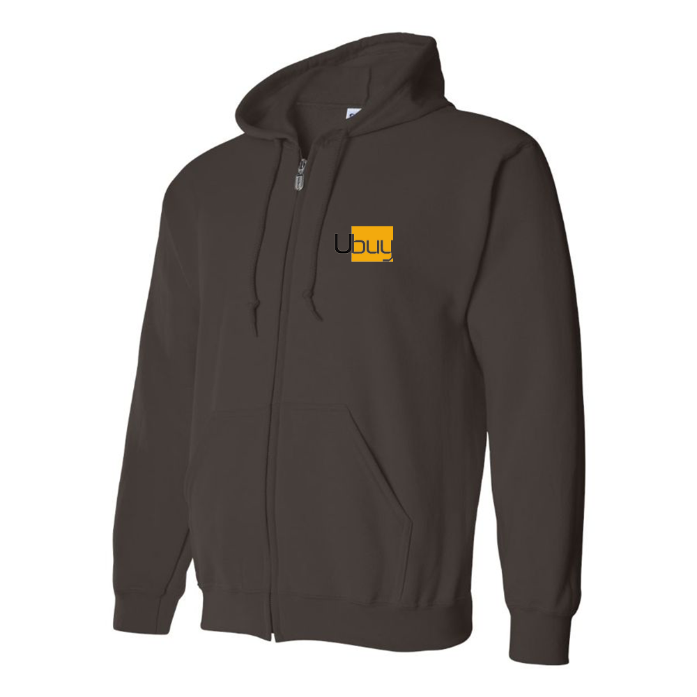 Men's Ubuy Logo Zipper Hoodie