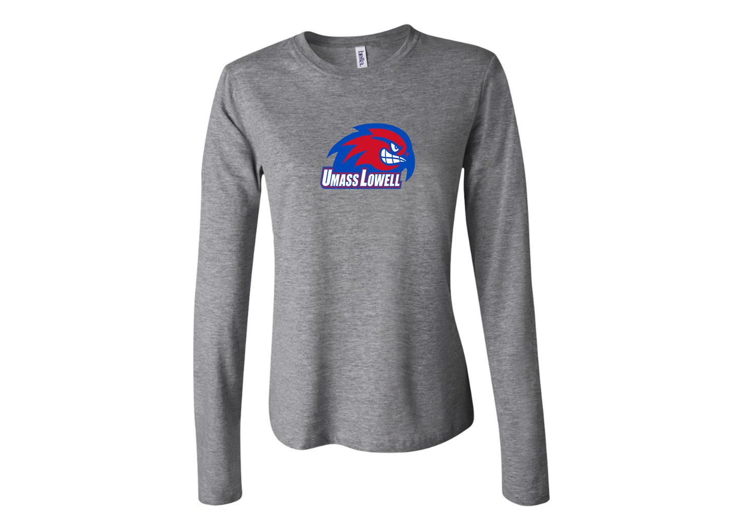 BELLA CANVAS Women’s UMass Lowell River Hawks Jersey Long Sleeve Tee