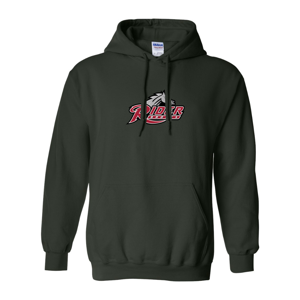 Men's Rider Broncs Logo Gildan Heavy Blend Hooded Sweatshirt