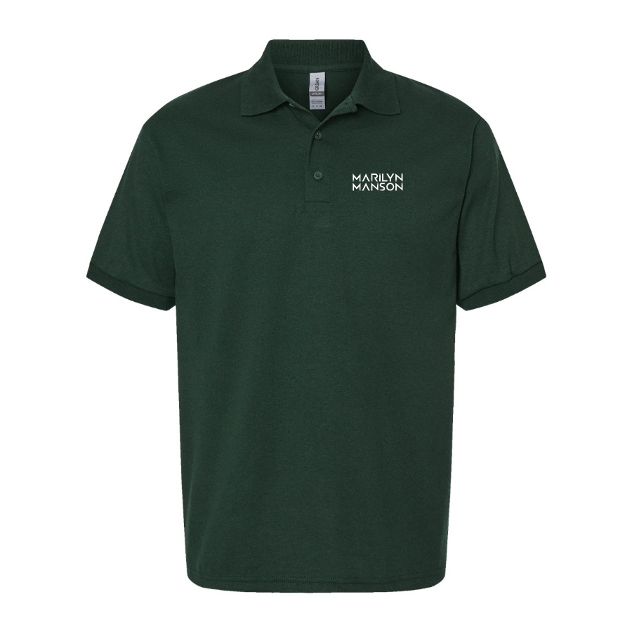 Men's Marilyn Manson Logo Dry Blend Polo