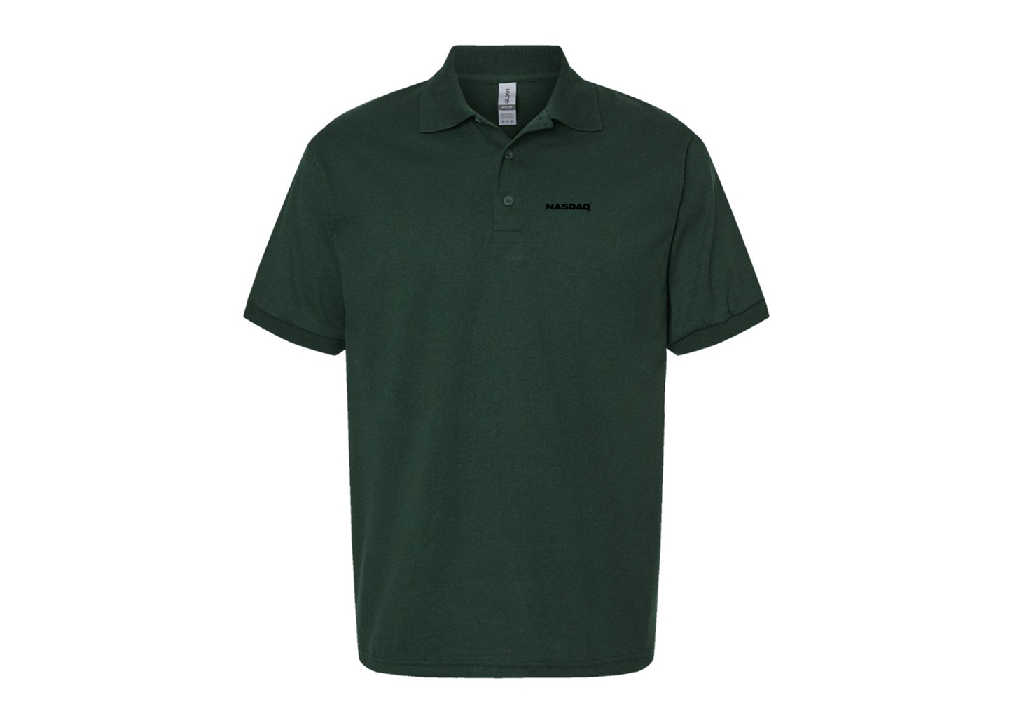 Men's Nasdaq Logo Gildan Dry Blend Jersey Polo