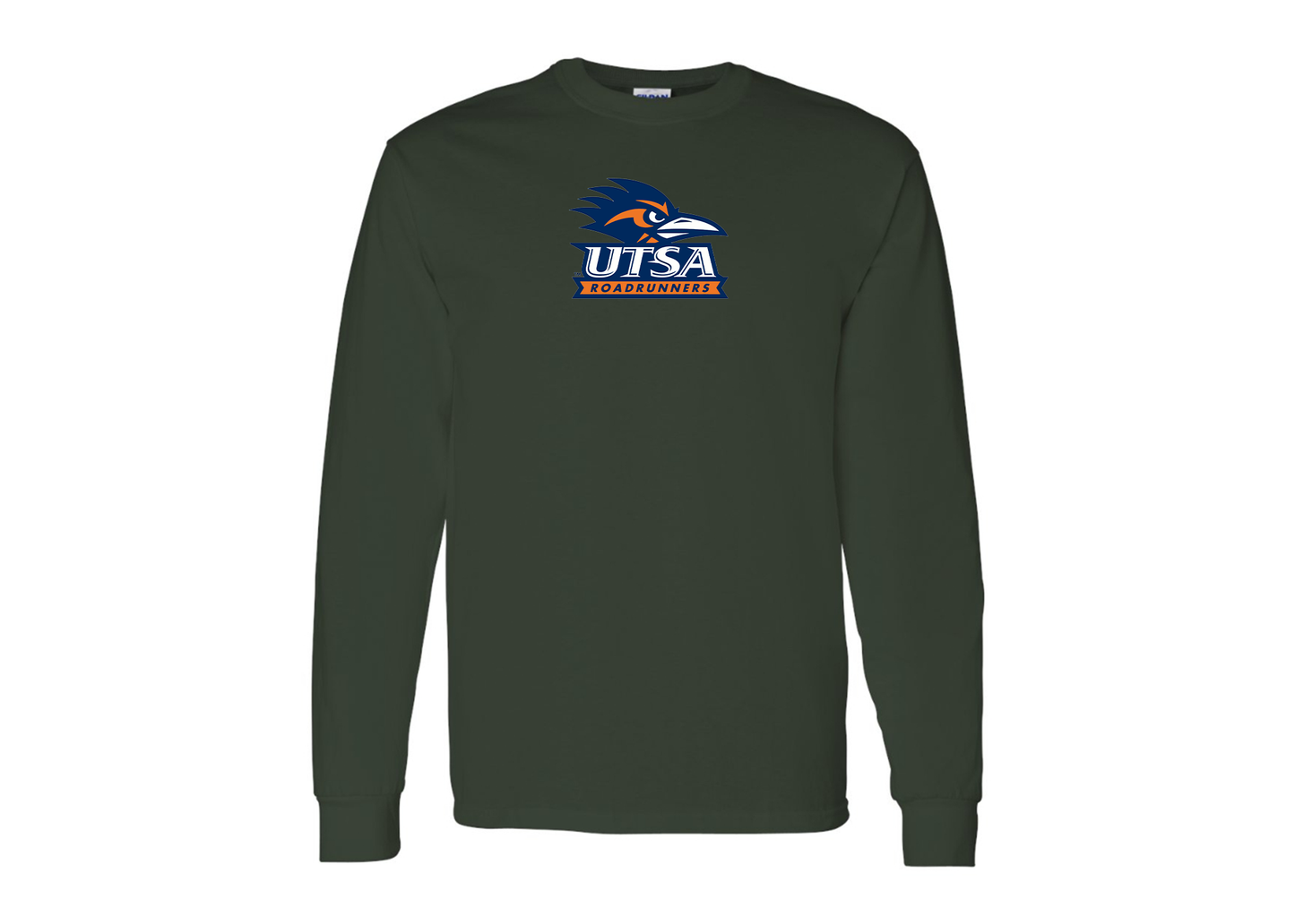 Men's Texas SA Roadrunners Gildan Heavy Cotton Long Sleeve T-Shirt