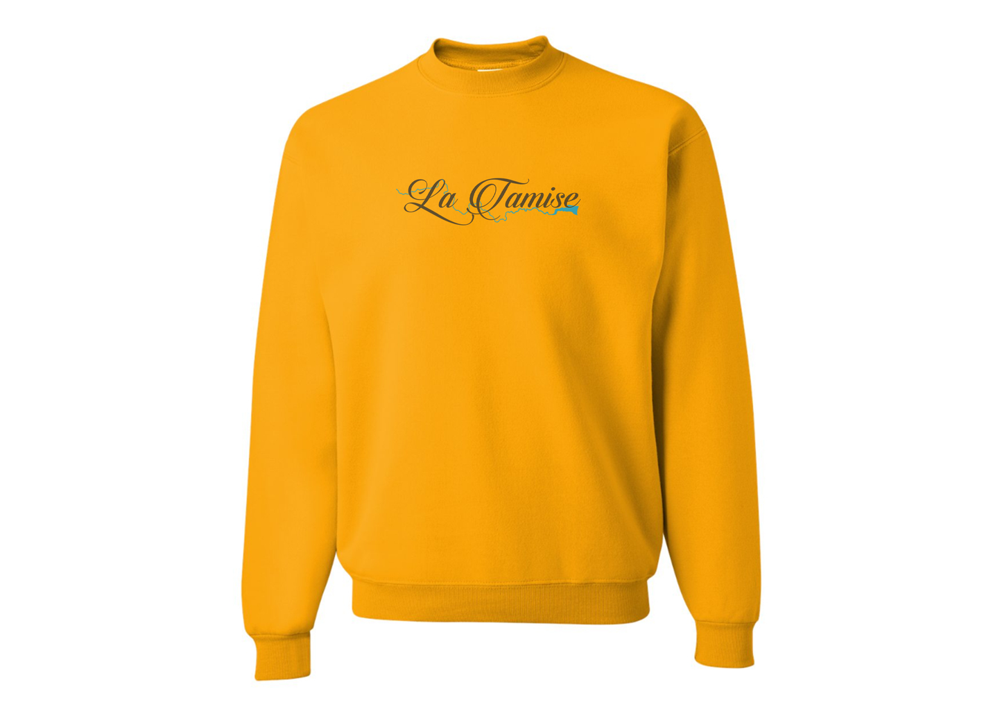 Men's La Tamise Logo JERZEES NuBlend Crewneck Sweatshirt
