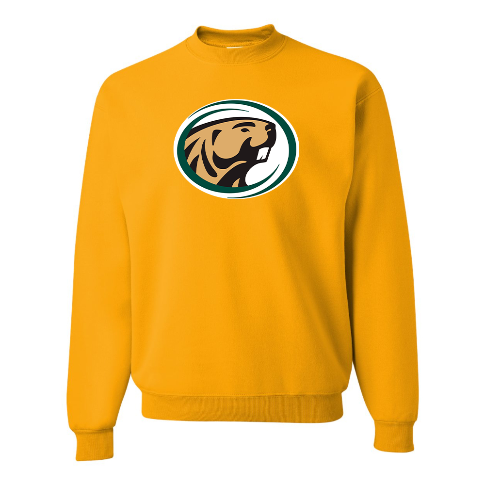 Men's Bemidji State Beavers JERZEES NuBlend Crewneck Sweatshirt