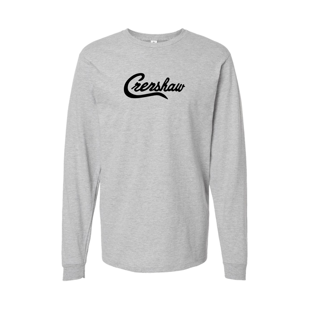 Youth Crenshaw Logo Cotton Long Sleeve T-Shirt