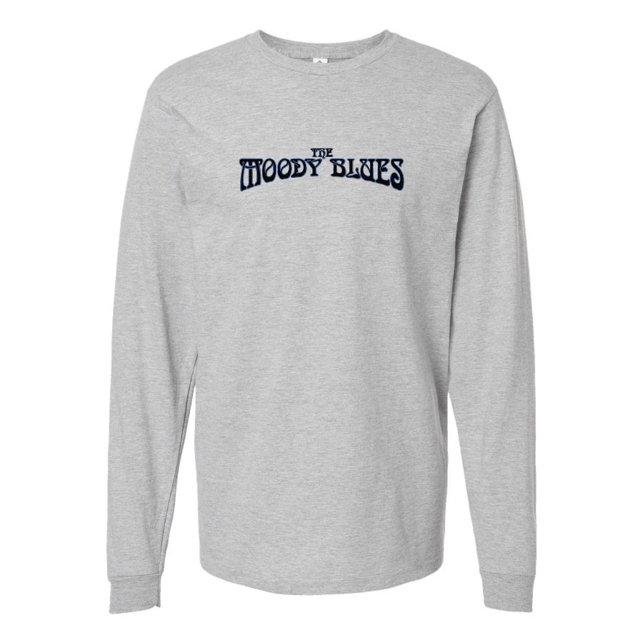 Men's The Moody Blues Logo Cotton Long Sleeve T-Shirt