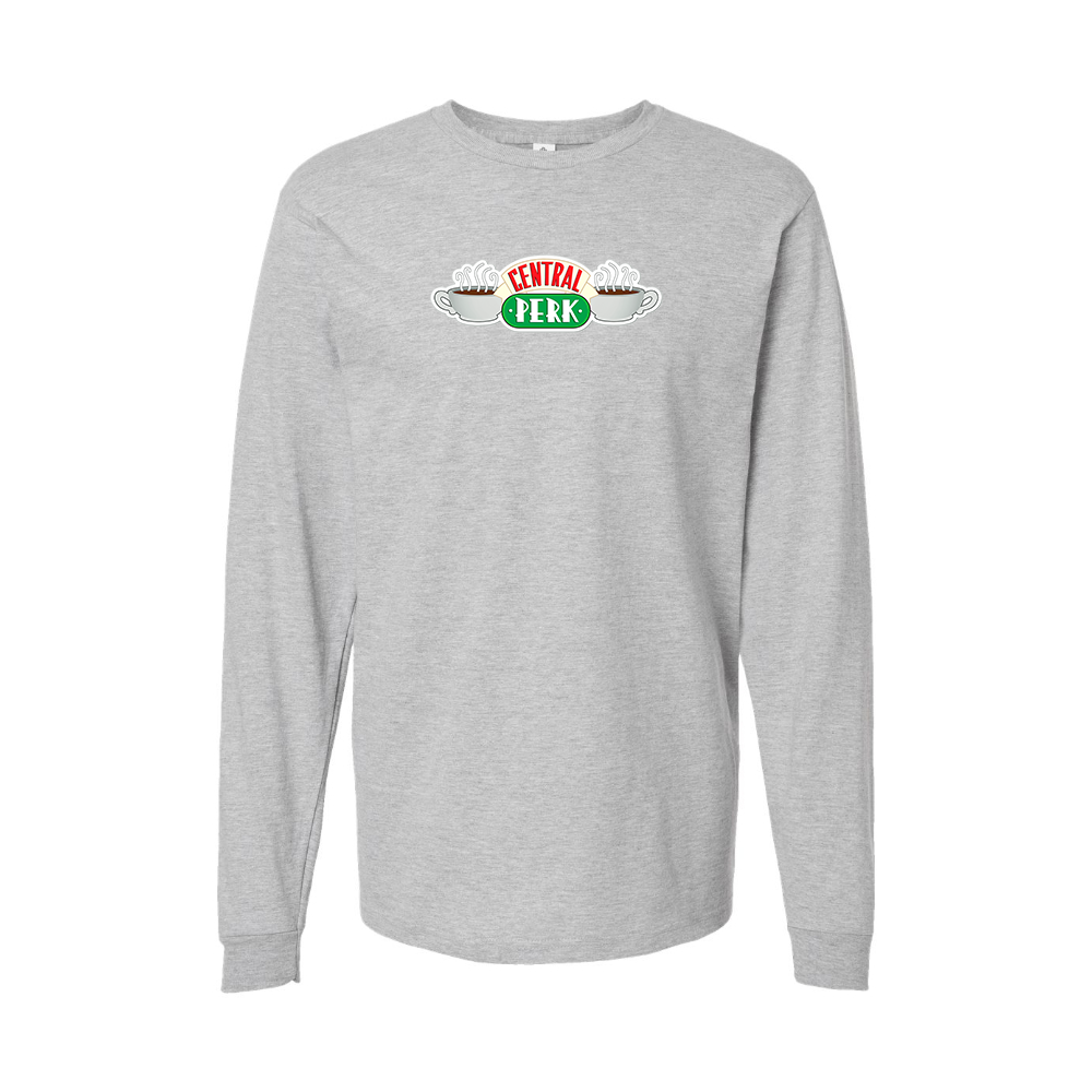 Youth Central Perk Logo Cotton Long Sleeve T-Shirt