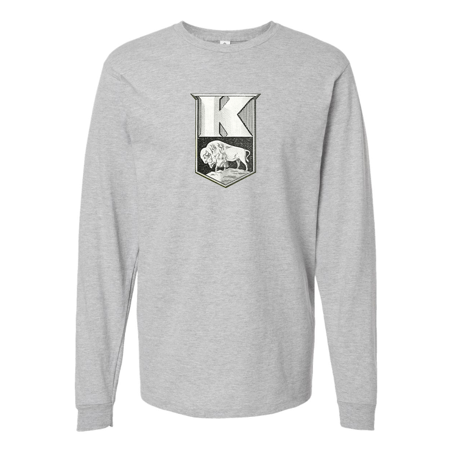 Men's Kaiser Logo Cotton Long Sleeve T-Shirt