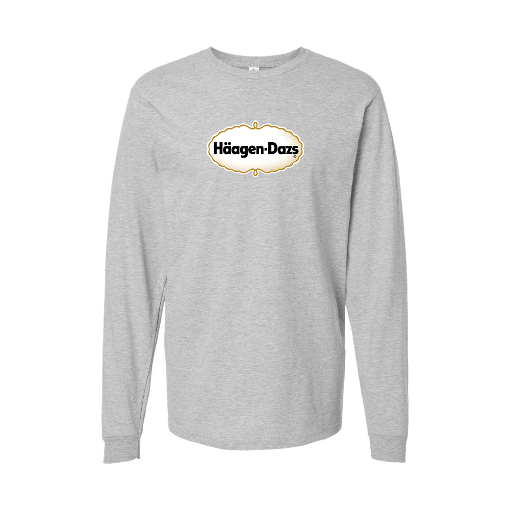 Youth Haagen Dazs Logo Cotton Long Sleeve T-Shirt