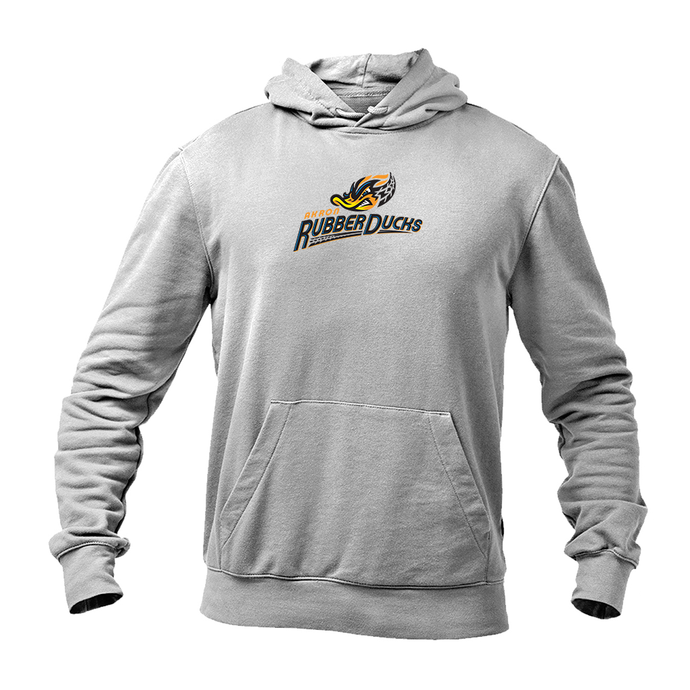 Men's Akron RubberDucks Logo Pullover Hoodie