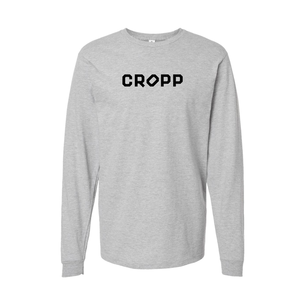 Youth Cropp Logo Cotton Long Sleeve T-Shirt