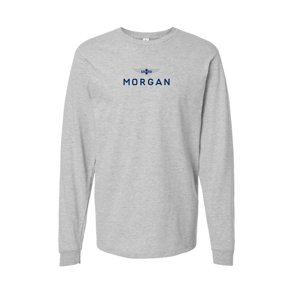 Youth Morgan Logo Cotton Long Sleeve T-Shirt