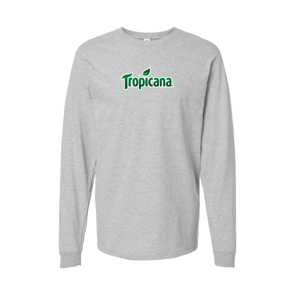 Youth Tropicana Logo Cotton Long Sleeve T-Shirt