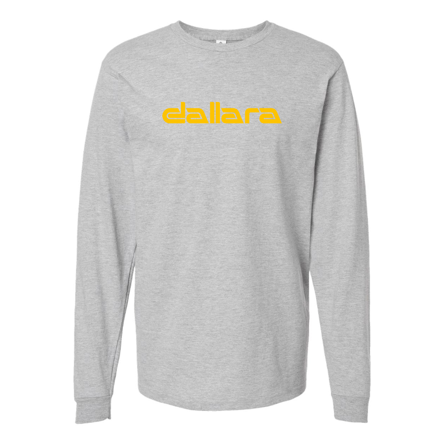 Men's Dallara Logo Cotton Long Sleeve T-Shirt