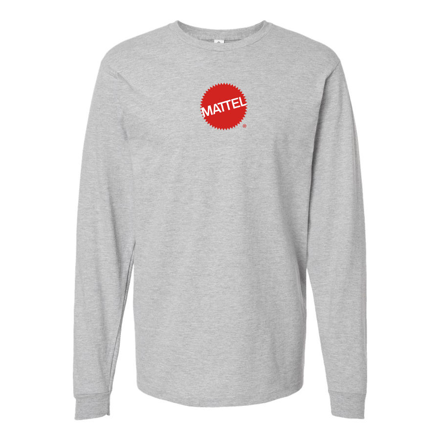 Men's Mattel Logo Cotton Long Sleeve T-Shirt