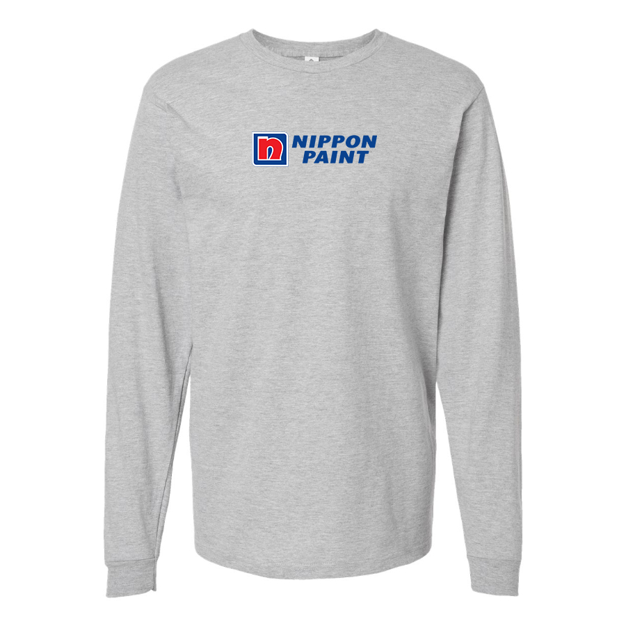 Men's Nippon Paint Logo Cotton Long Sleeve T-Shirt
