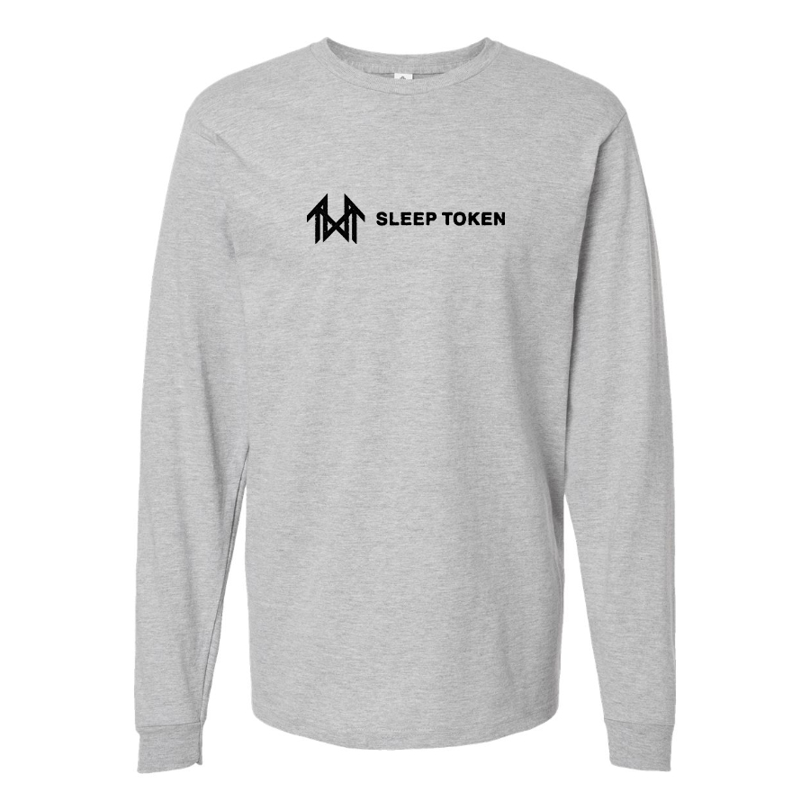 Men's Sleep Token Logo Cotton Long Sleeve T-Shirt