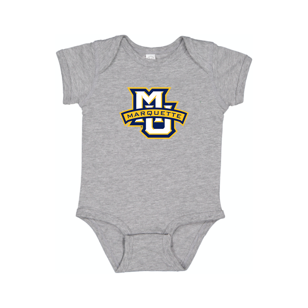 Marquette Golden Eagles Logo Baby Romper Onesie