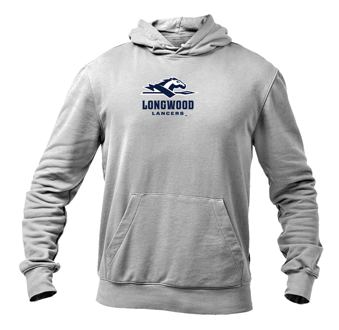 Men's Longwood Lancers Logo Pullover Hoodie