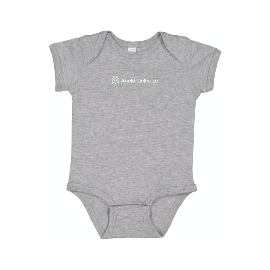 Ahold Delhaize Vertical Logo Baby Onesie Romper