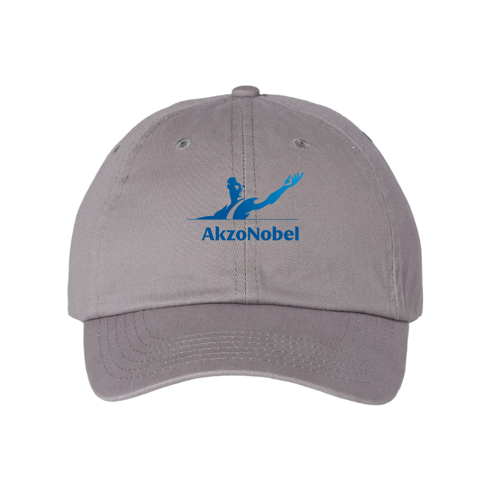 AkzoNobel Logo Valucap Adult Bio-Washed Classic Dad Hat