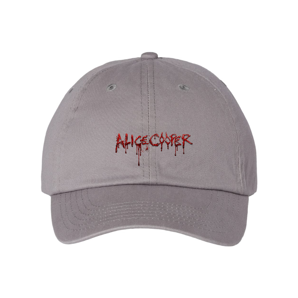 Alice Cooper Logo Valucap Adult Bio-Washed Classic Dad Hat