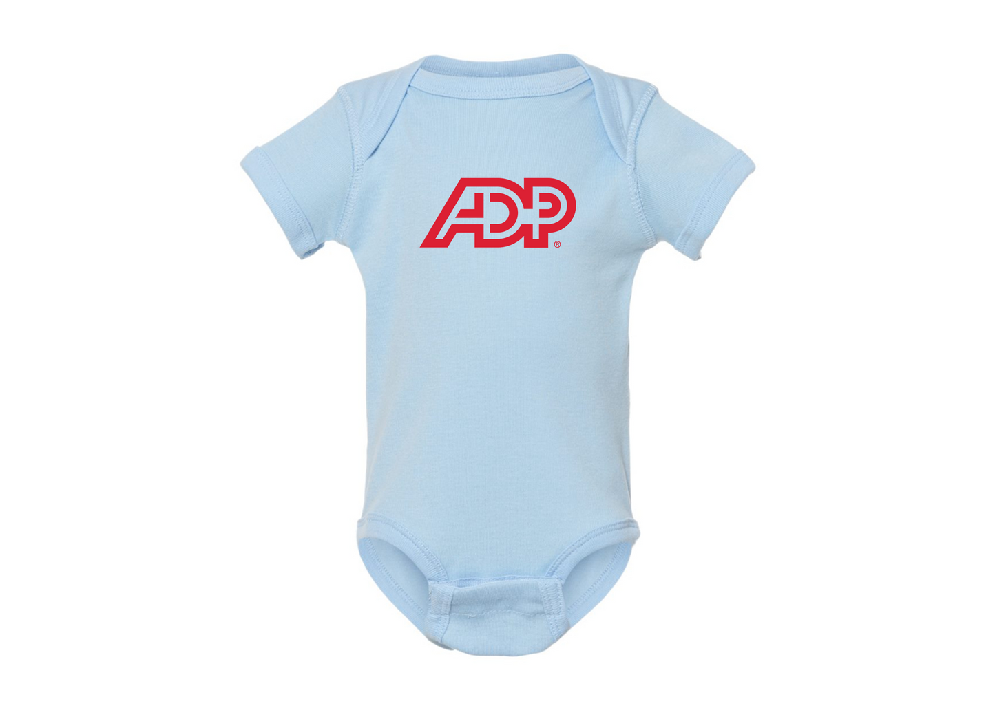 ADP Logo Rabbit Skins Infant Baby Rib Bodysuit