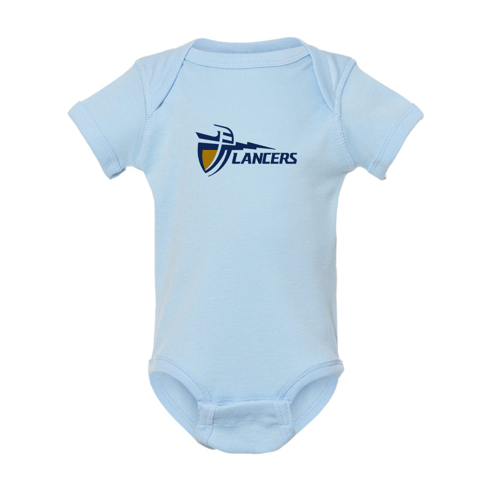 California Baptist Lancers Rabbit Skins Infant Baby Rib Bodysuit