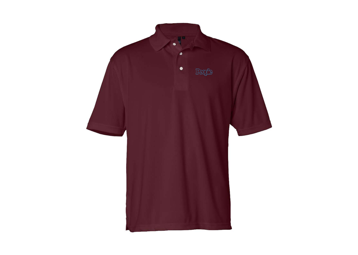 Men's People Magazine Logo Sierra Pacific Moisture Free Mesh Polo