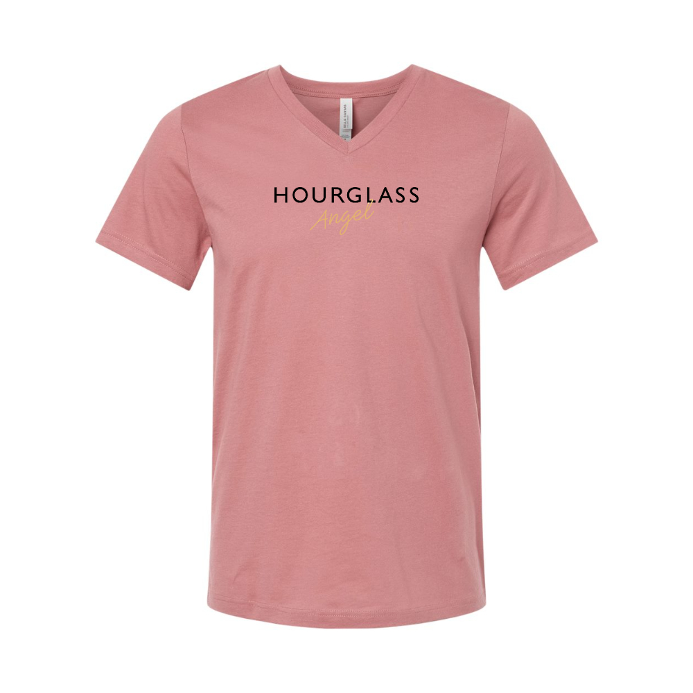 Hourglass Angel BELLA CANVAS - Jersey V-Neck T-Shirt