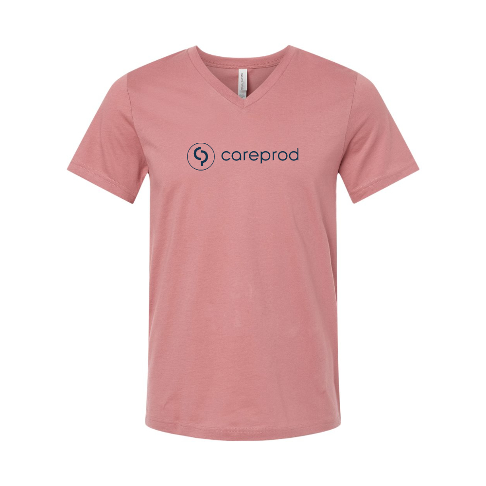 Careprod BELLA CANVAS - Jersey V-Neck T-Shirt