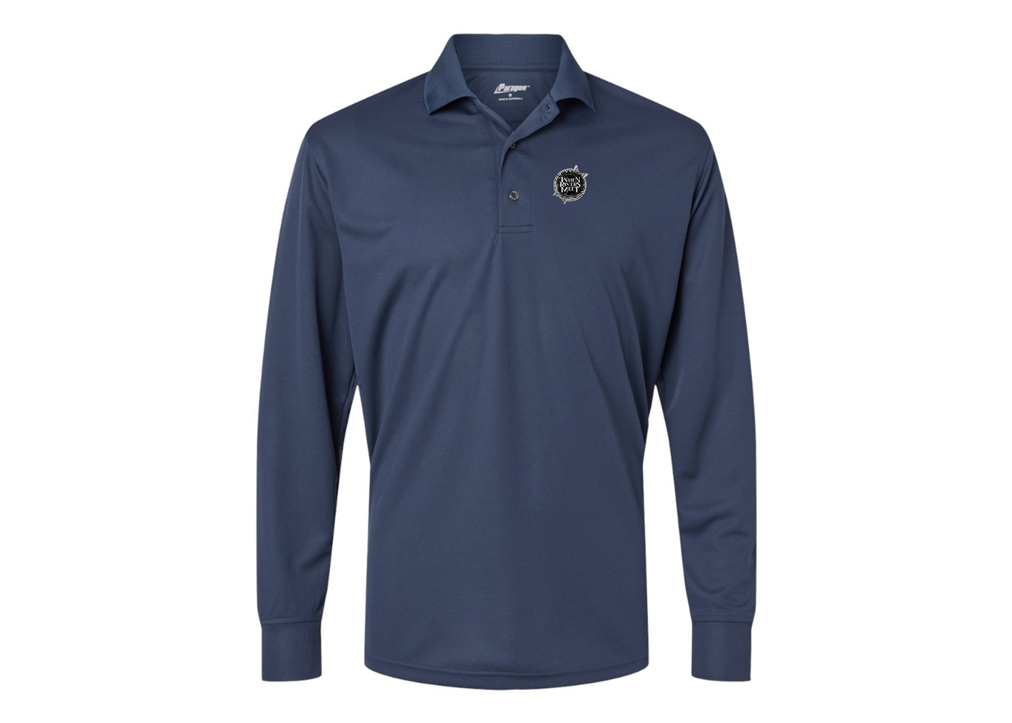 Men's When Rivers Meet Paragon Prescott Long Sleeve Polo