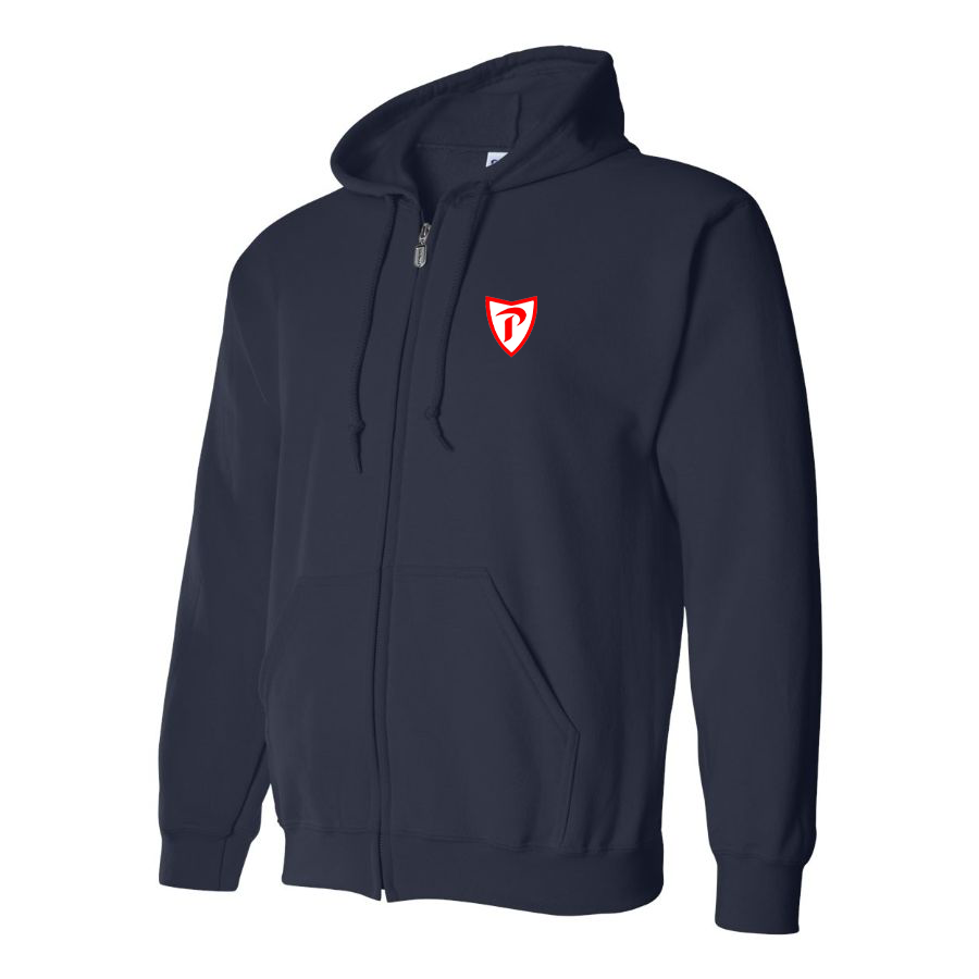 Men's Prince Motor Company Logo Zipper Hoodie