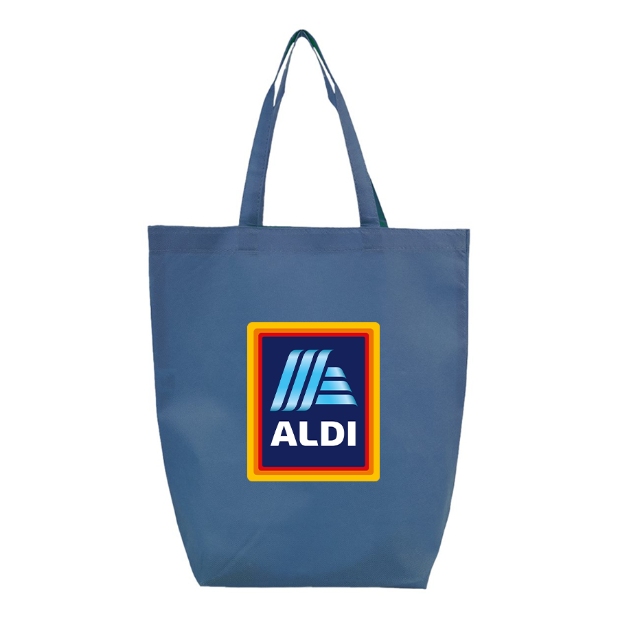 Aldi Logo Q-Tees Non-Woven Gusset Bottom Tote