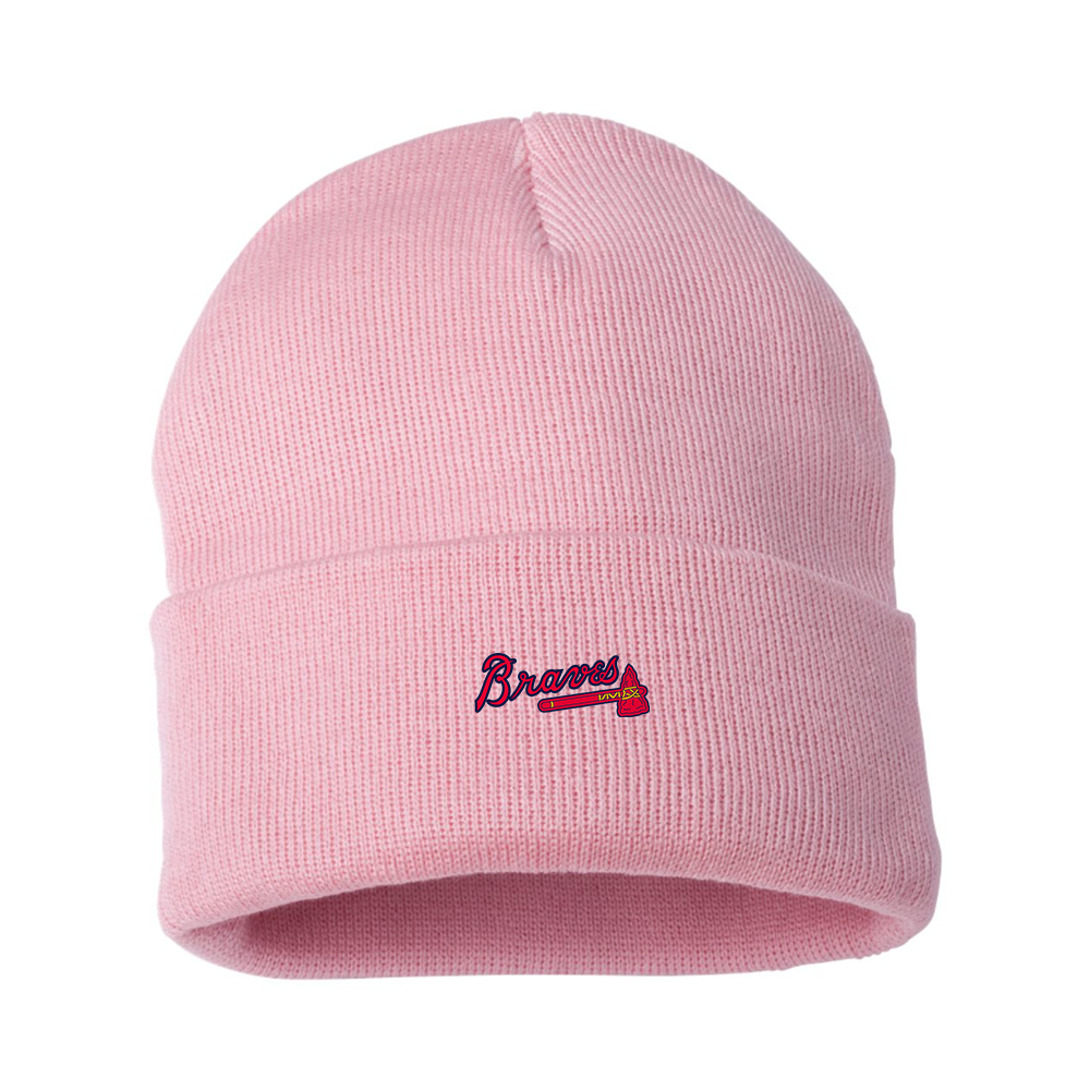 Atlanta Braves Logo Beanie Hat