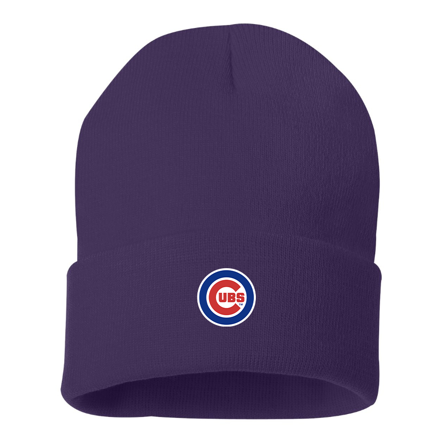 Chicago Cubs Logo Beanie Hat