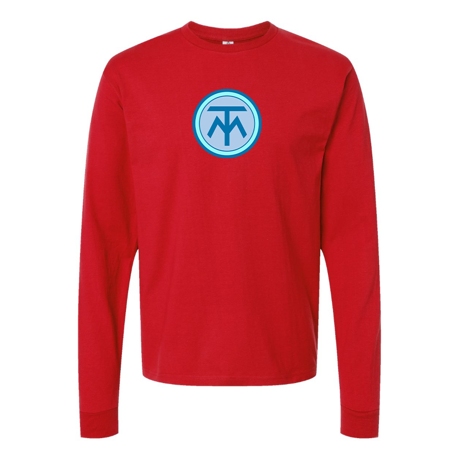 Youth Turcat Mery Logo Cotton Long Sleeve T-Shirt